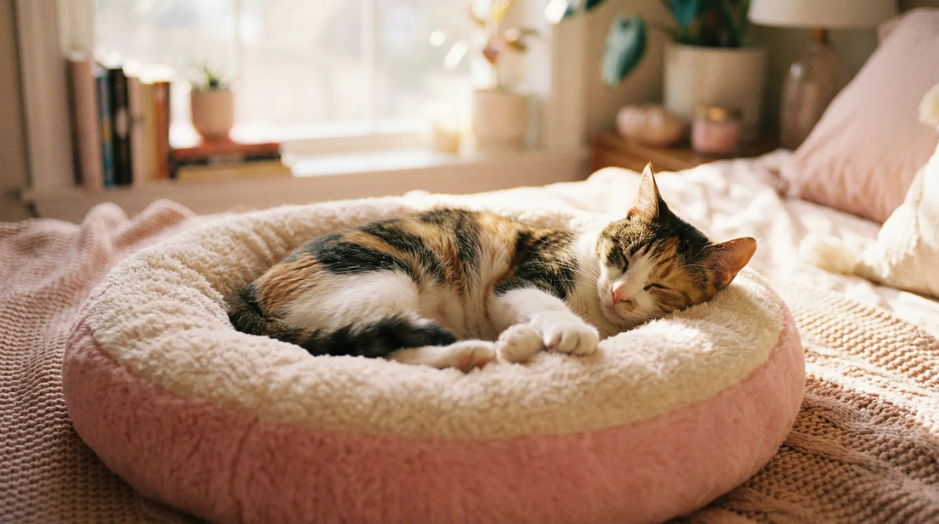 三花猫安静入睡 - 222SE